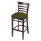 Holland Bar Stool Co 25" Counter Stool, Dark Cherry Finish, Graph Parrot Seat 314025DC015 - alternate 1